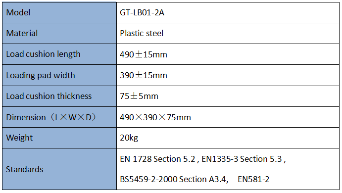 Seat loading pad