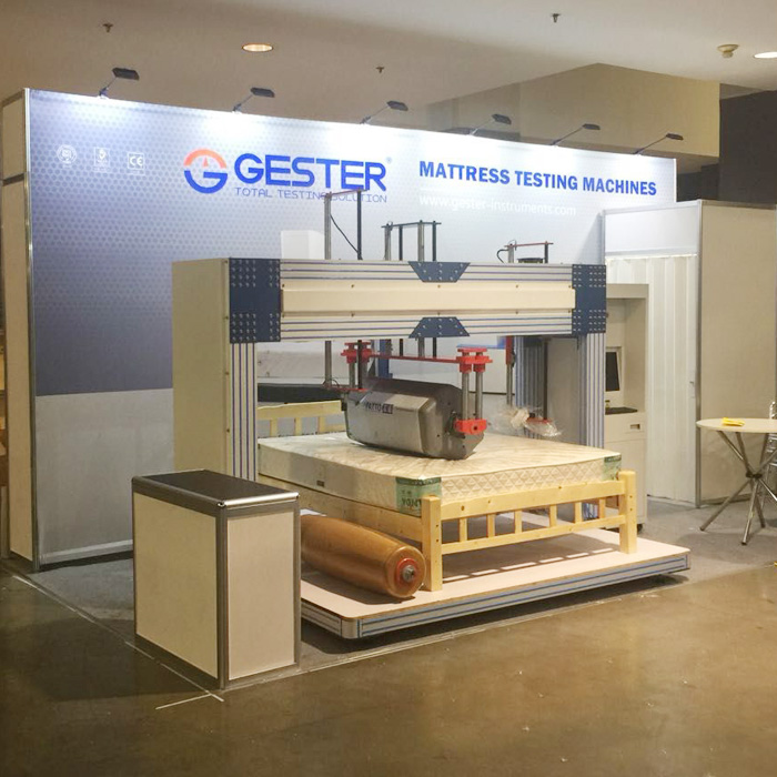 GESTER参加ISPA EXPO 2018(床垫测试机)